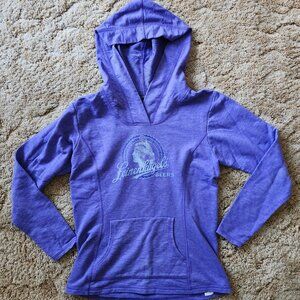 Leinenkugel's Brewery Women's Purple Long Sleeve Hoodie/Sweatshirt Size: Medium